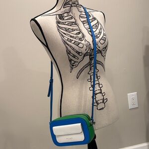 NWOT Kate Spade New York Ava Coloredblocked Pebbled Leather Crossbody